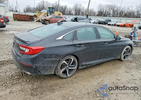 2019 Honda Accord Sport z USA, uszkodzony, nr VIN 1HGCV1F3XKA002486